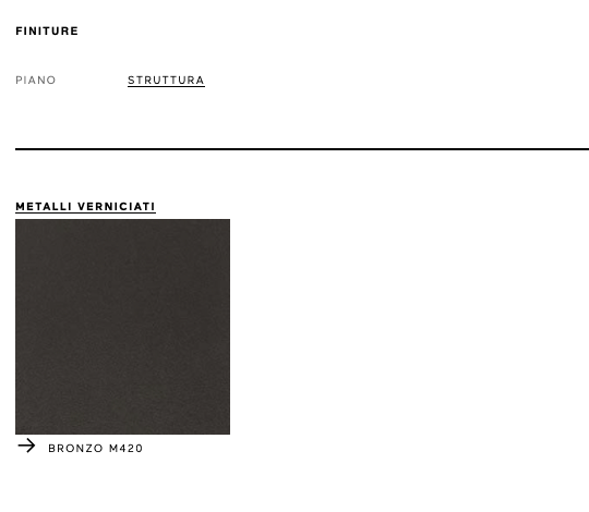 Ortis tavolino piano marmo/legno