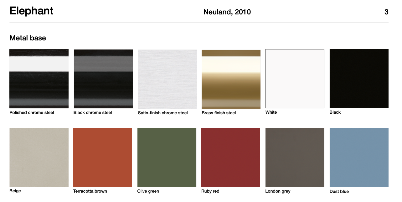 Elephant poltroncina quattro gambe