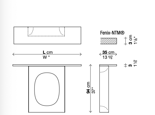 Holo consolle tavolino