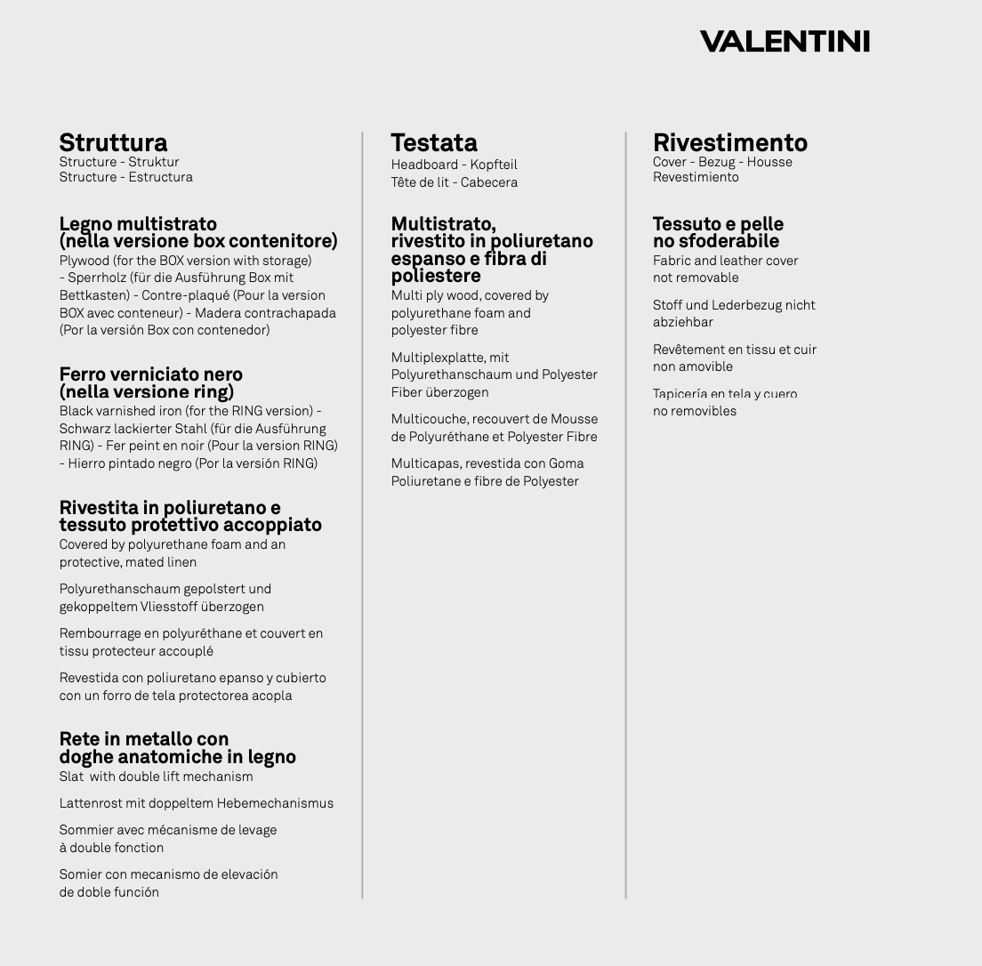 Cliff letto tessuto top