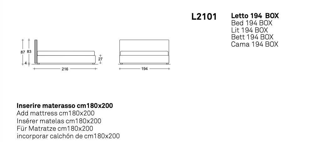 Gross Grain letto tessuto top