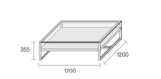 Rialto Coffee Table tavolino