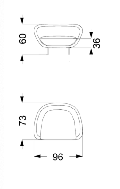 Segno poltrona tessuto super