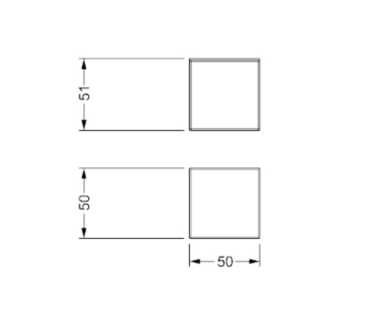 Kubo 40 tavolino top marmoreflex