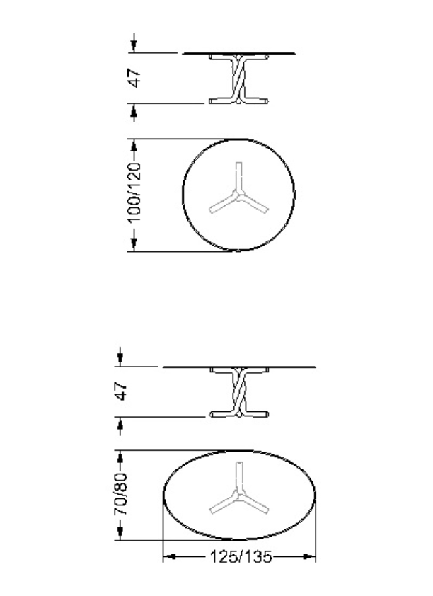 Torsades 40 tavolino