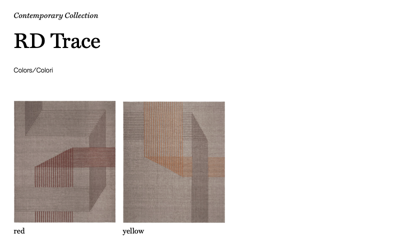 RD Trace tappeto