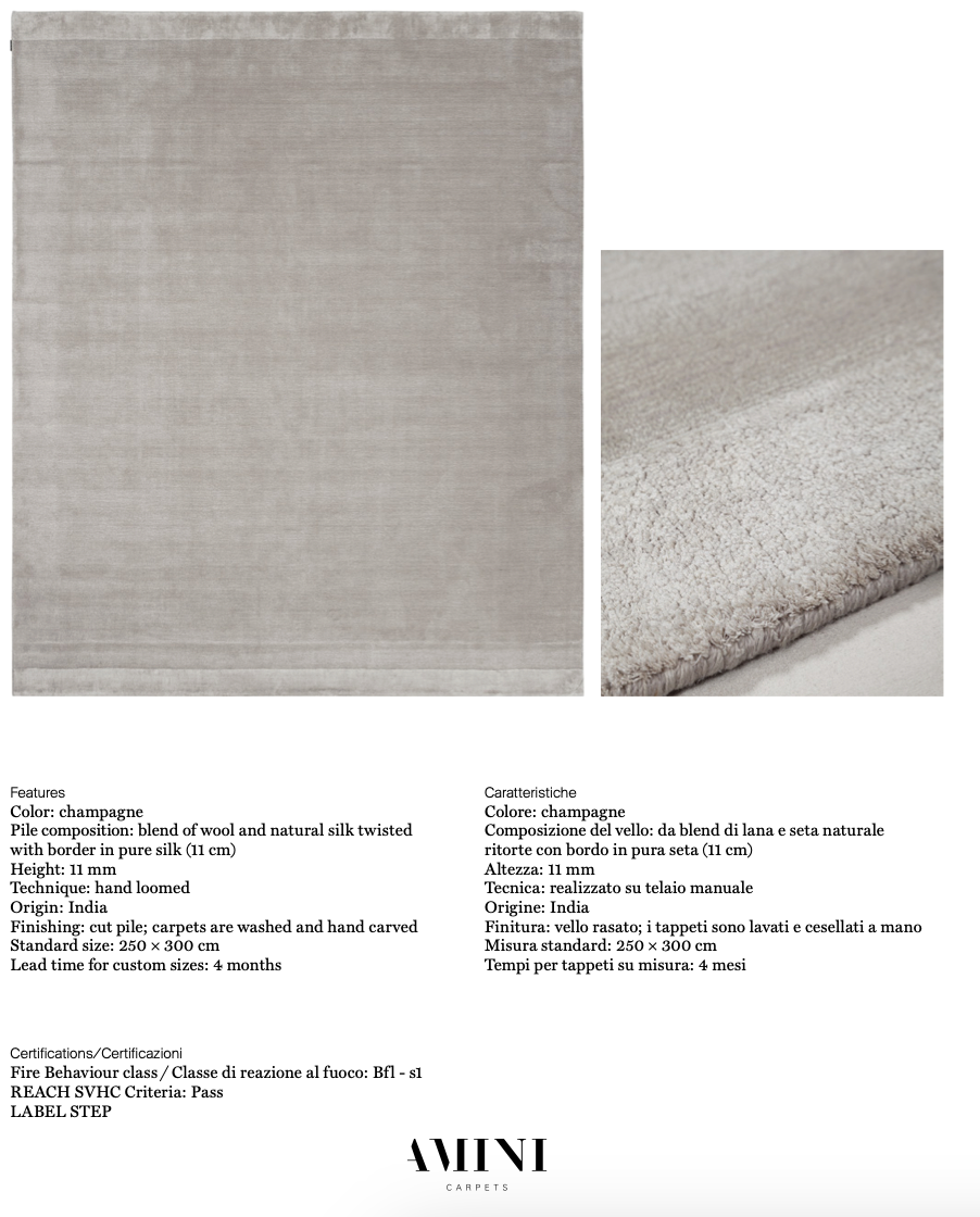 Wolk & Silk tappeto