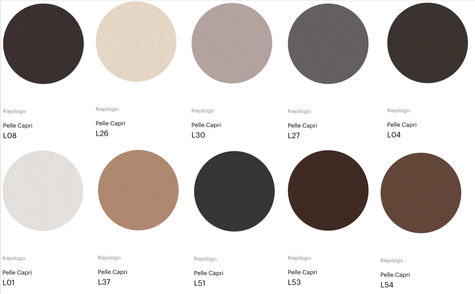 Globalove poltrona pelle Capri