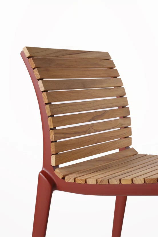 Tech wood chair sedia outdoor