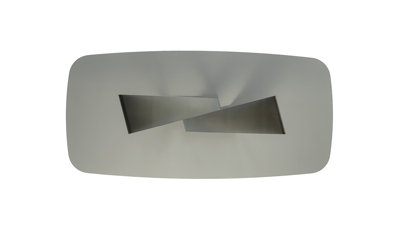 Apeiron 72 tavolo piano vetro