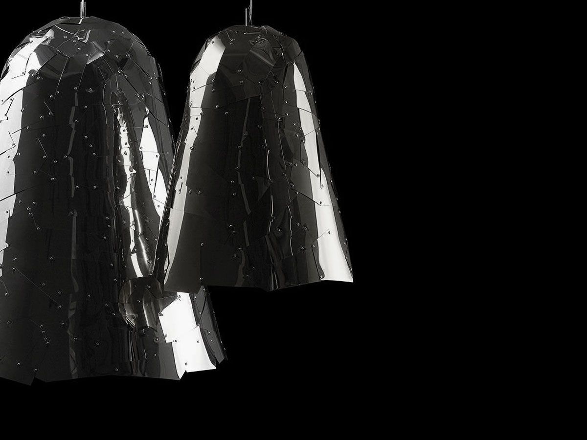 Campana Silver lampada a sospensione