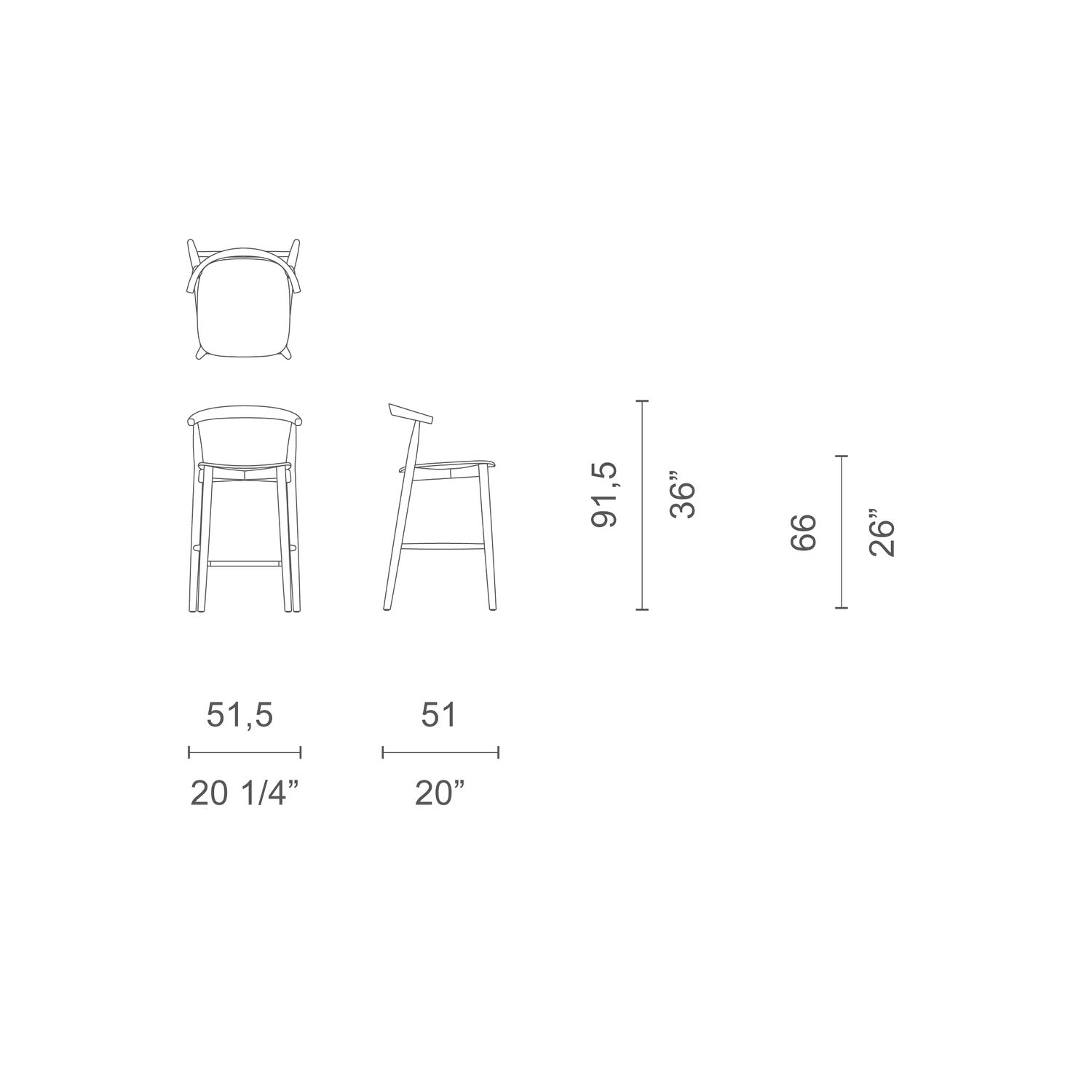 Newood Light Stool sgabello