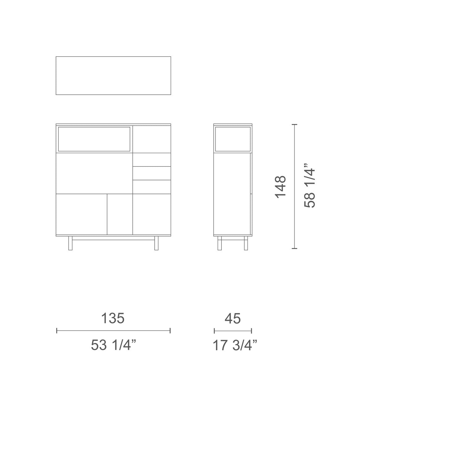 Easy mobile contenitore