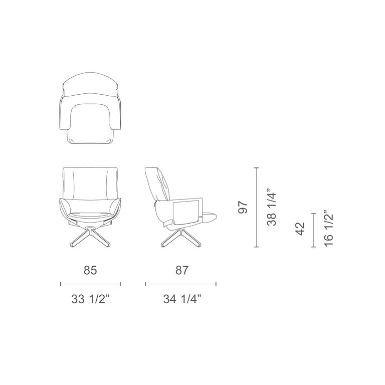 Lud'o Lounge poltrona