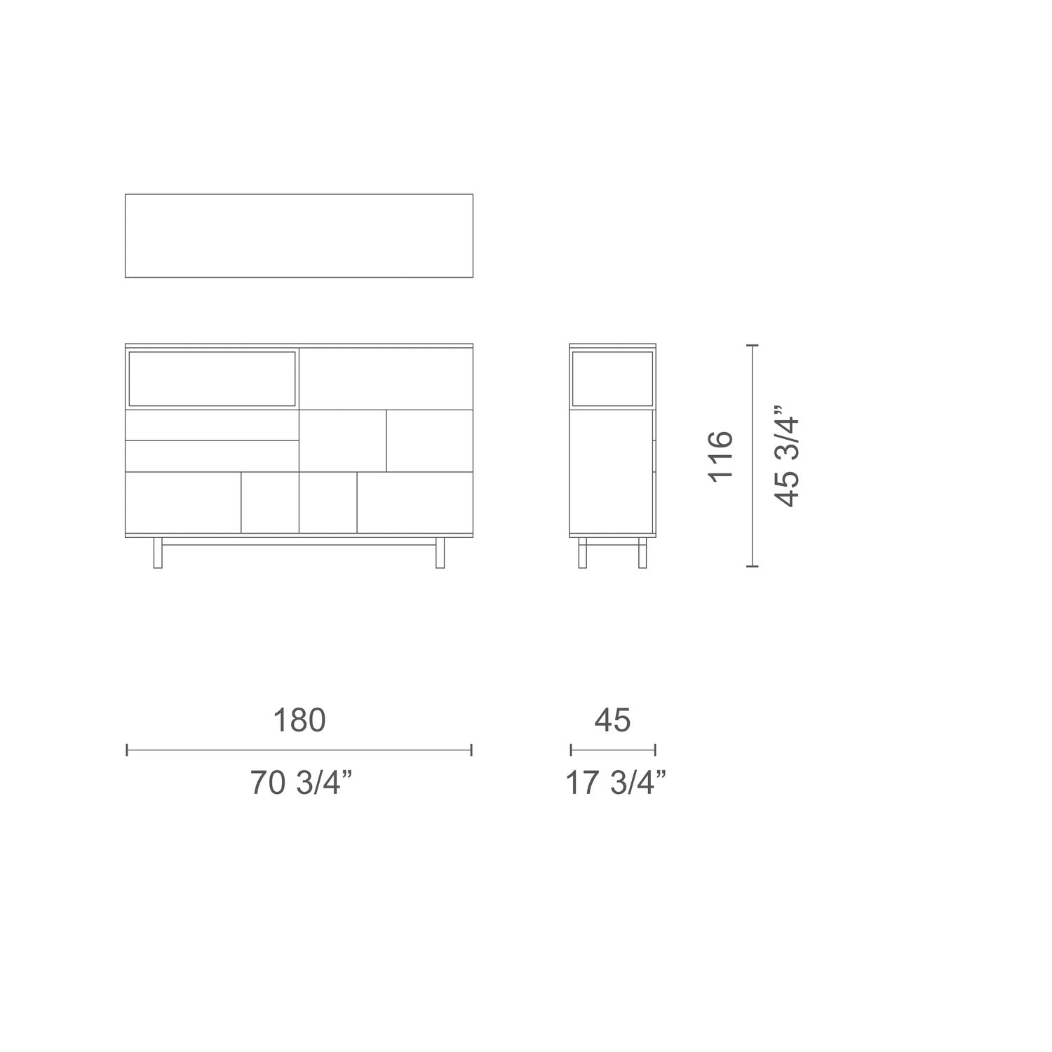 Easy mobile contenitore