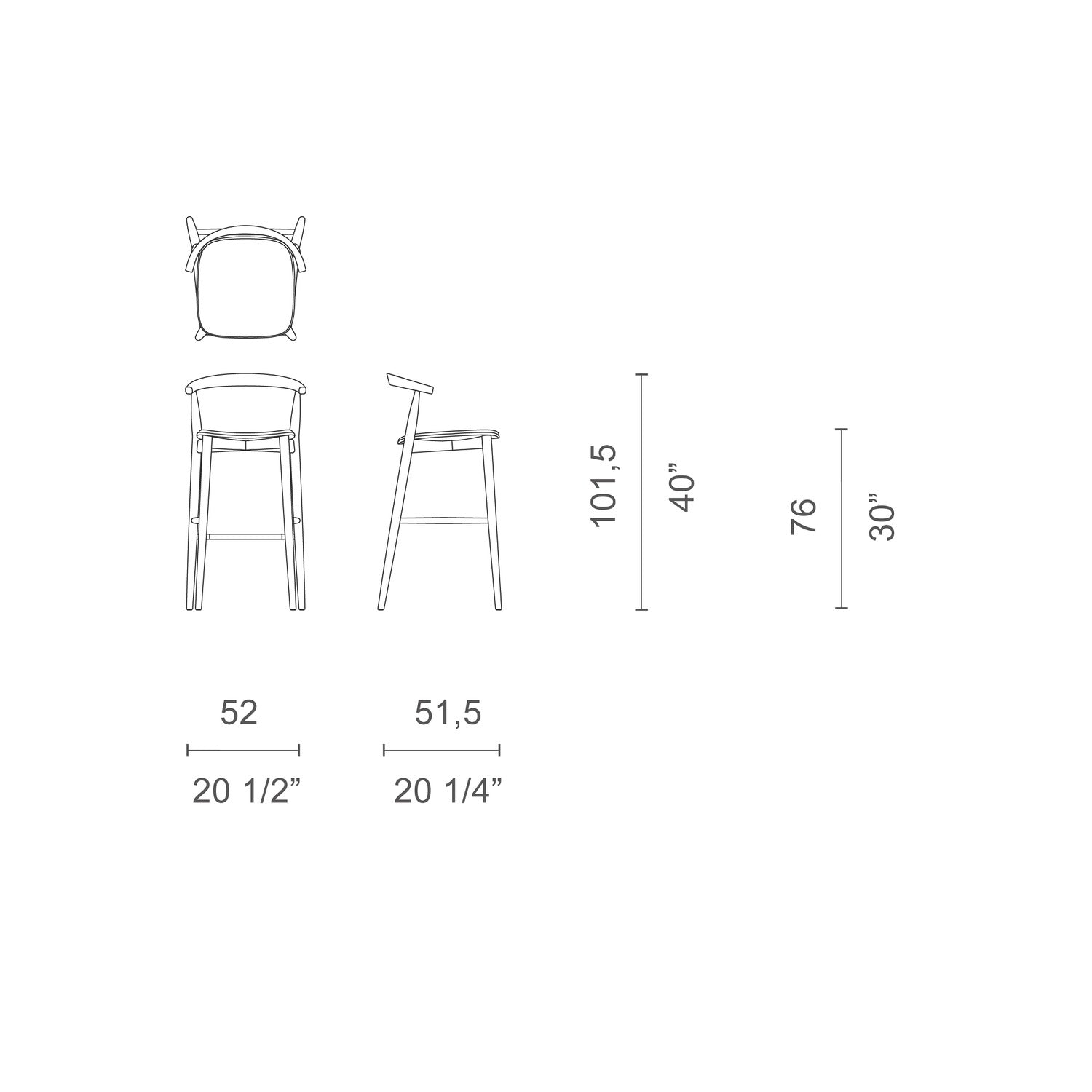 Newood Light Stool sgabello