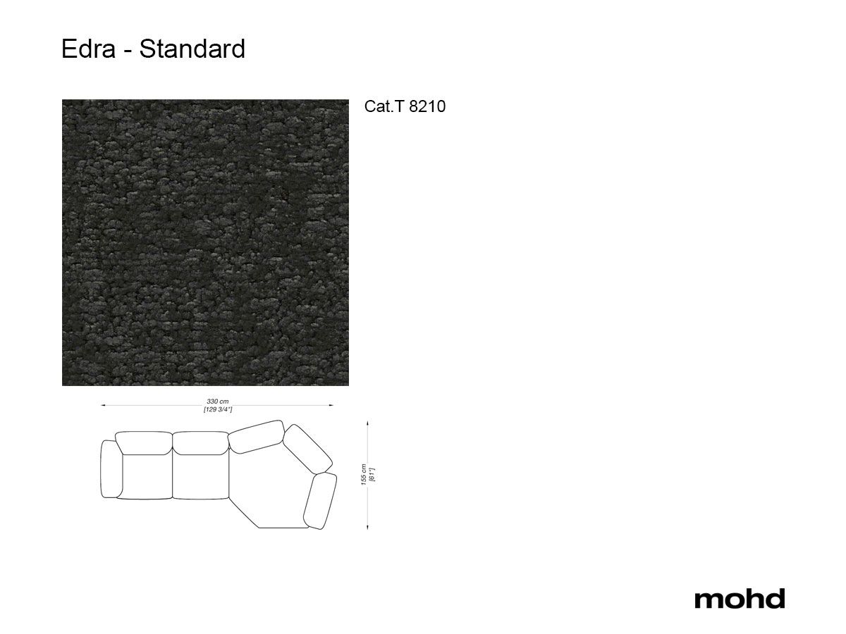 Standard Divano Tessuto T8210 divano
