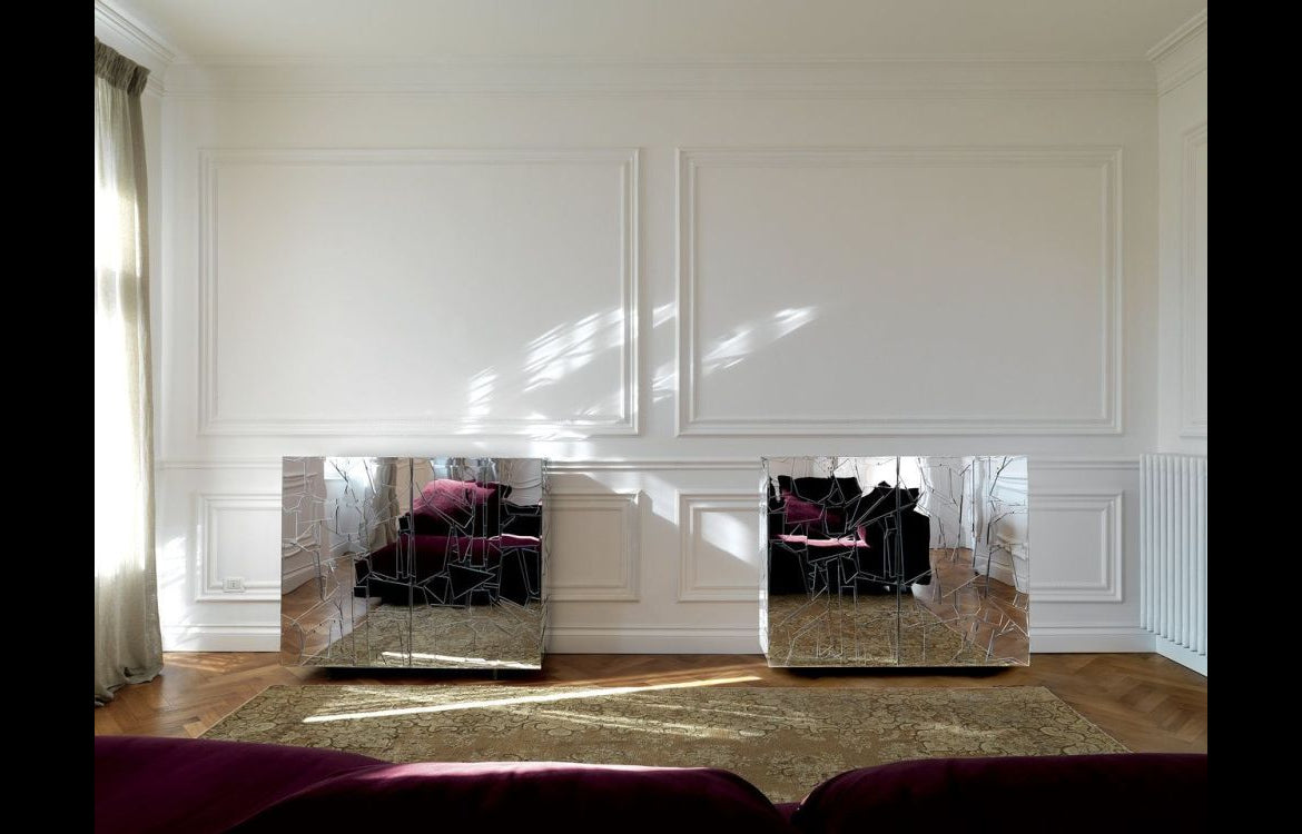 Scrigno silver madia contenitore