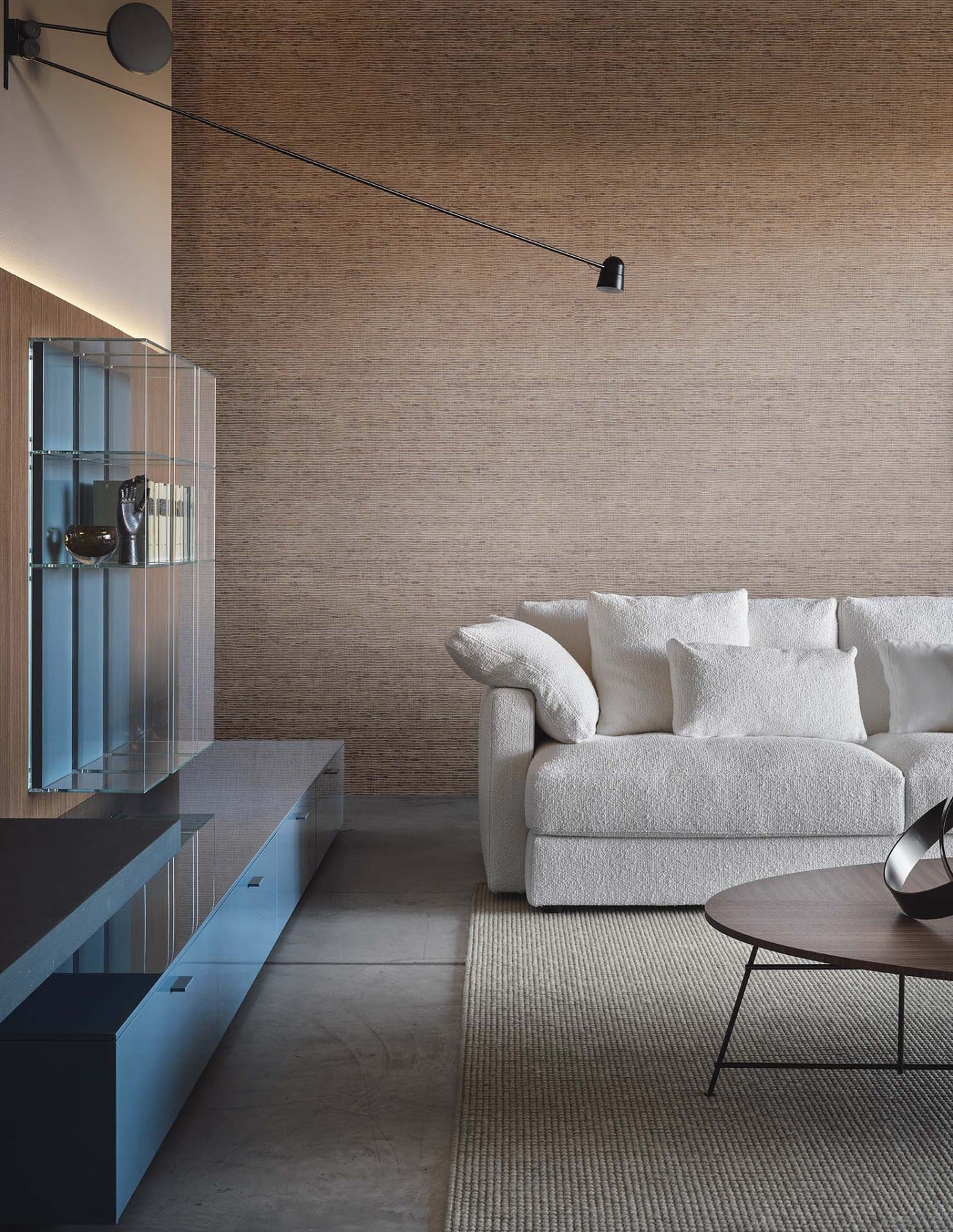 Glee divano L.200 tessuto DA