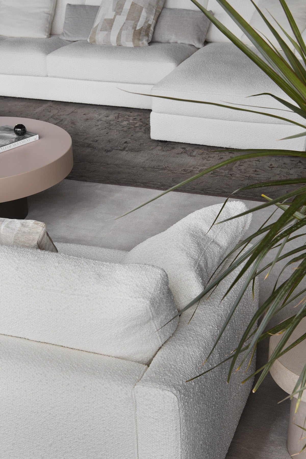 Glee divano L.200 tessuto DA