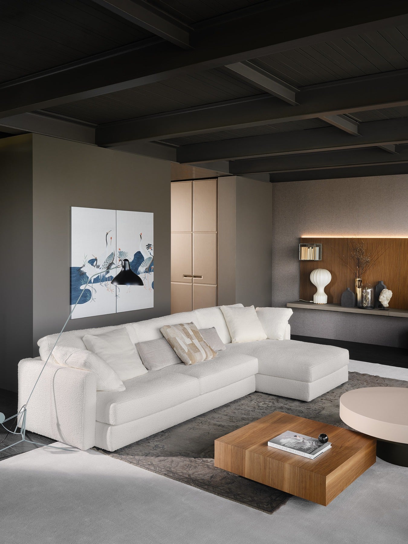 Glee divano L.200 tessuto DA