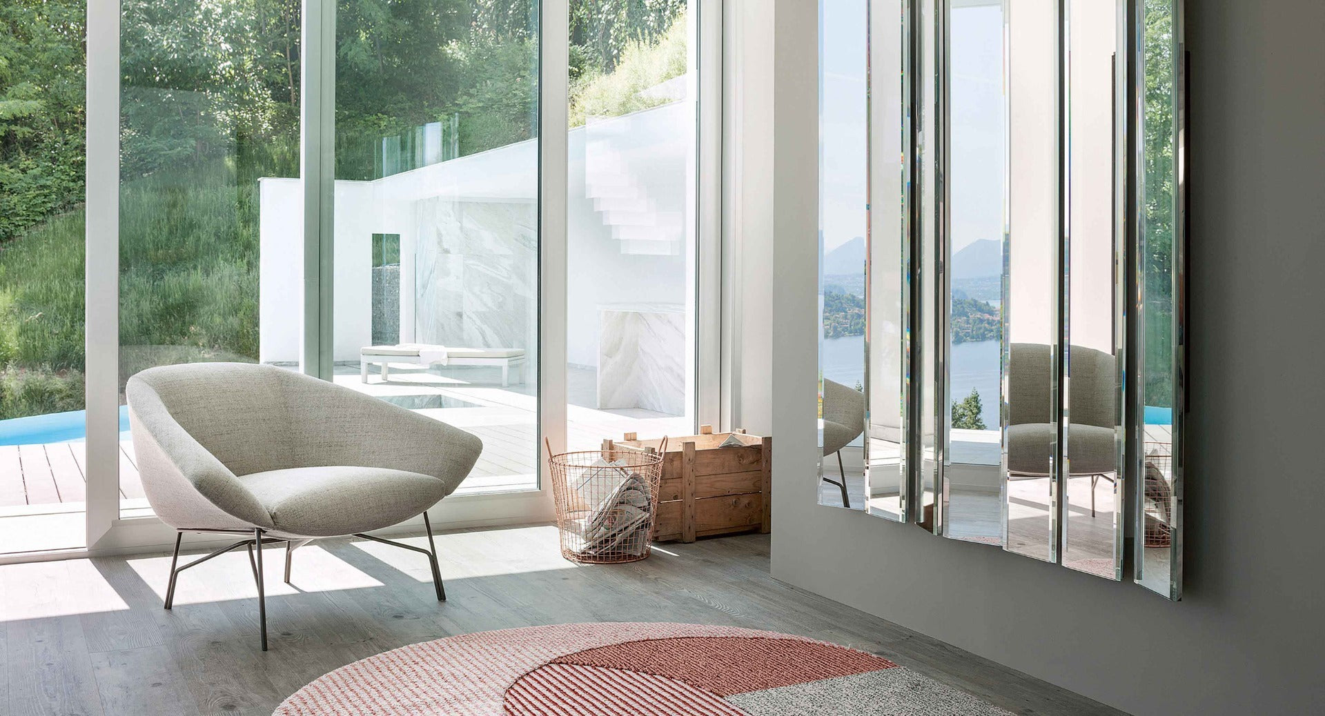 Lennox poltrona tessuto DA