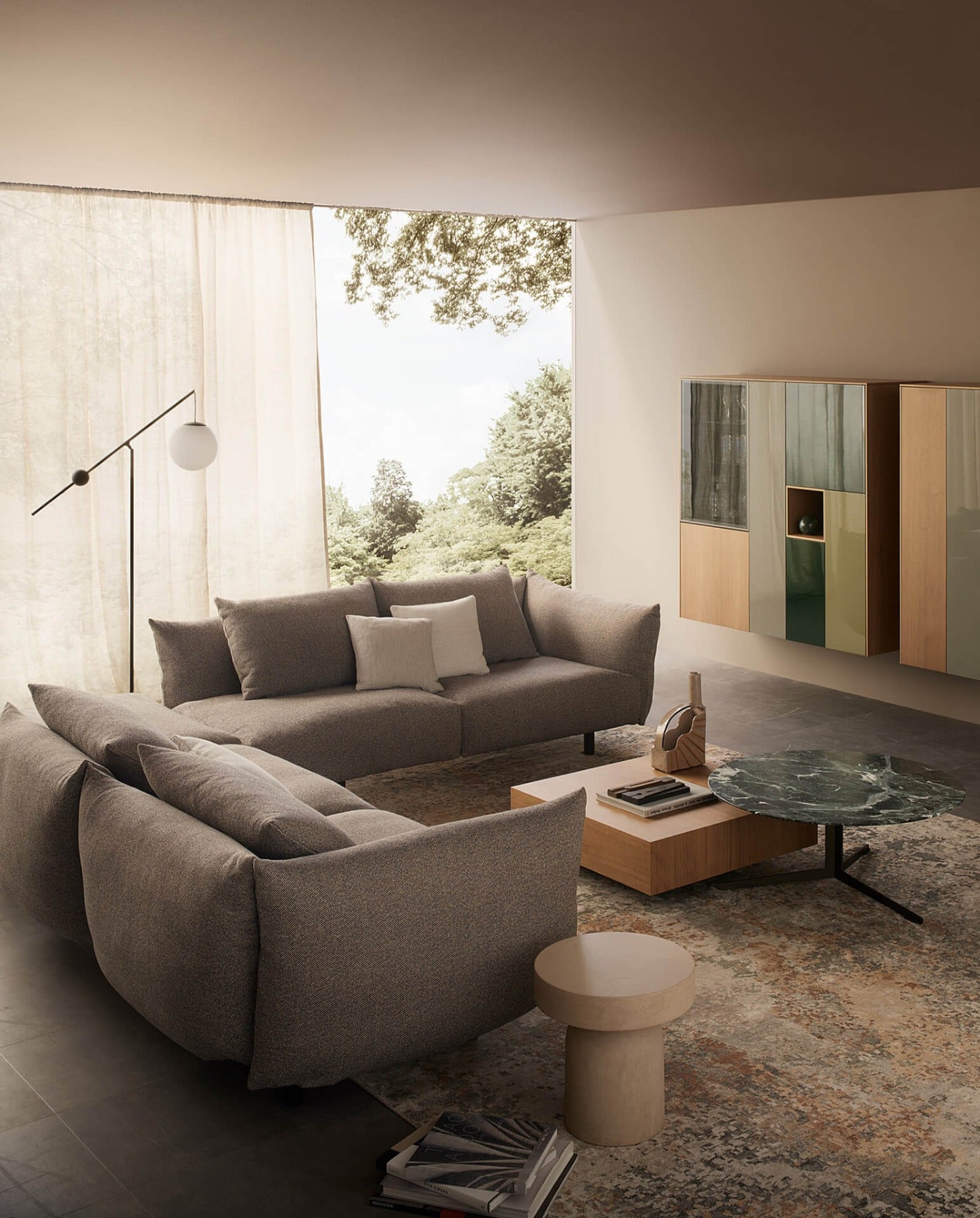 Soffio divano pelle basic