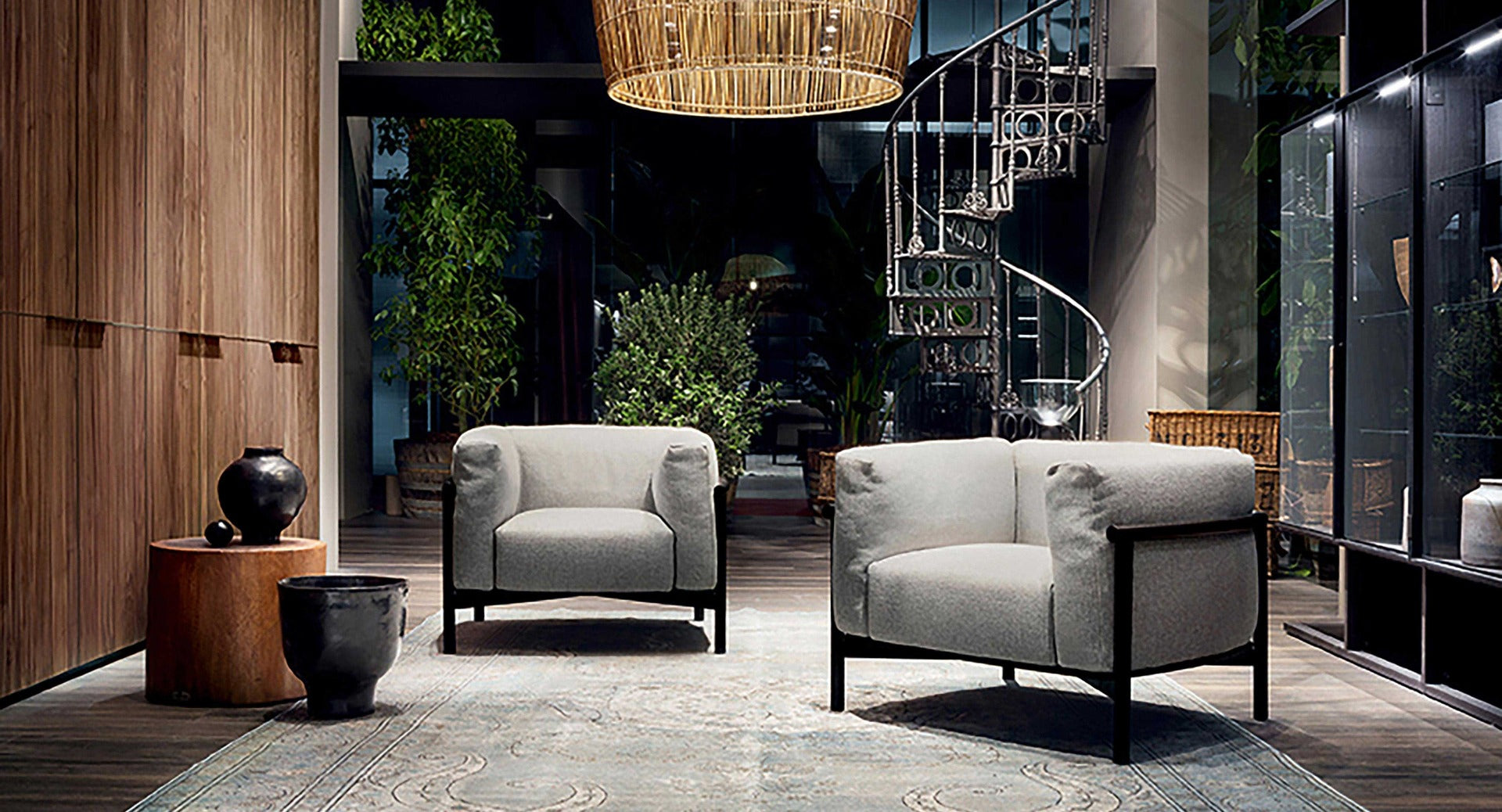 Taiki poltrona tessuto DA