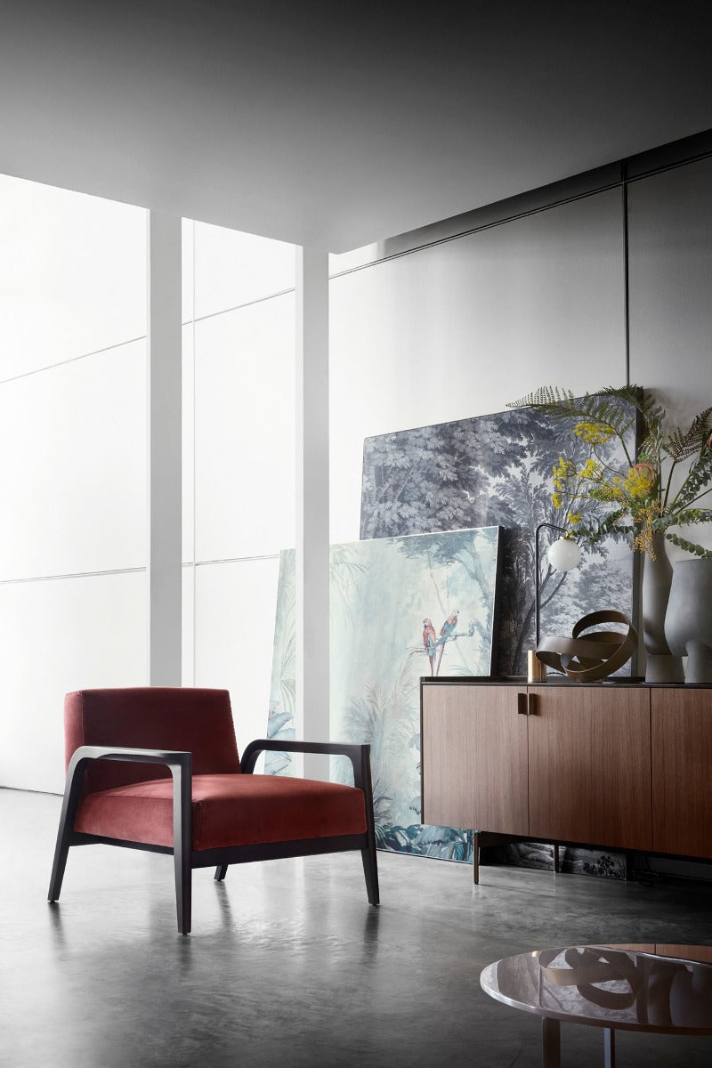 Tarsia poltrona tessuto DA