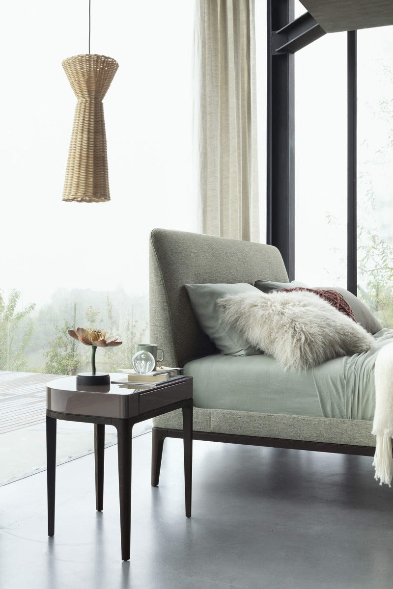 Victoriano letto pelle sintetica