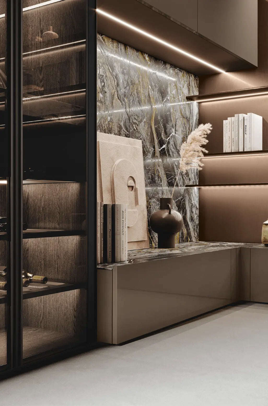 Bluna Laccato Lucido living