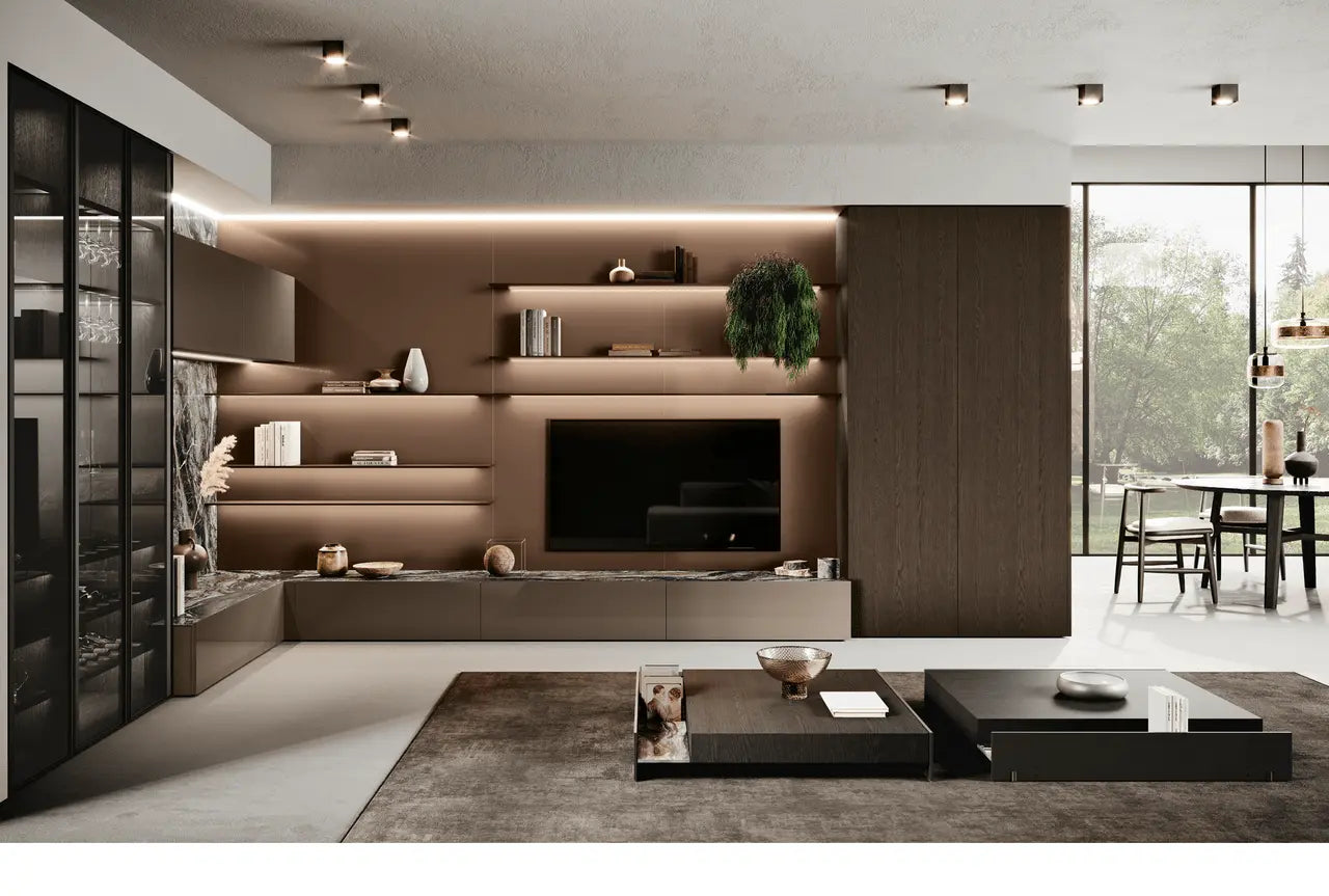 Bluna Laccato Lucido living