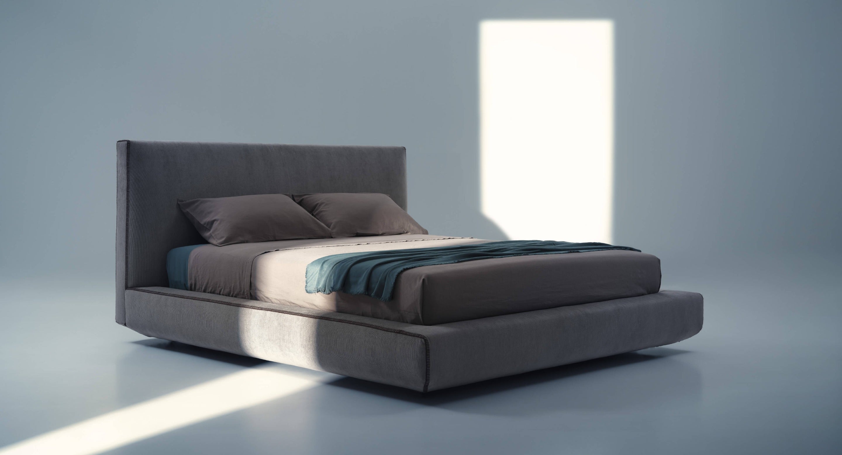 Lullaby letto King size tessuto DA