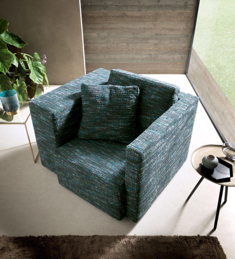 Scarlet poltroncina tessuto top