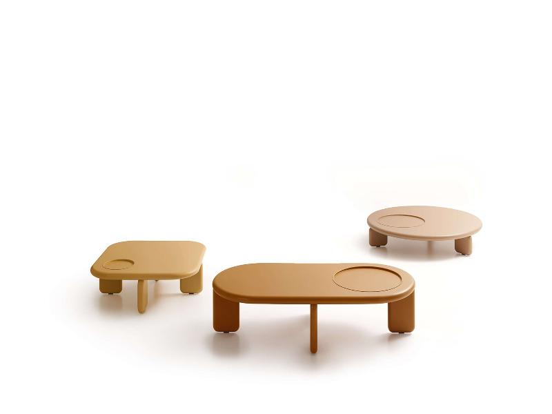 Orion tavolino Ø120 laccato opaco