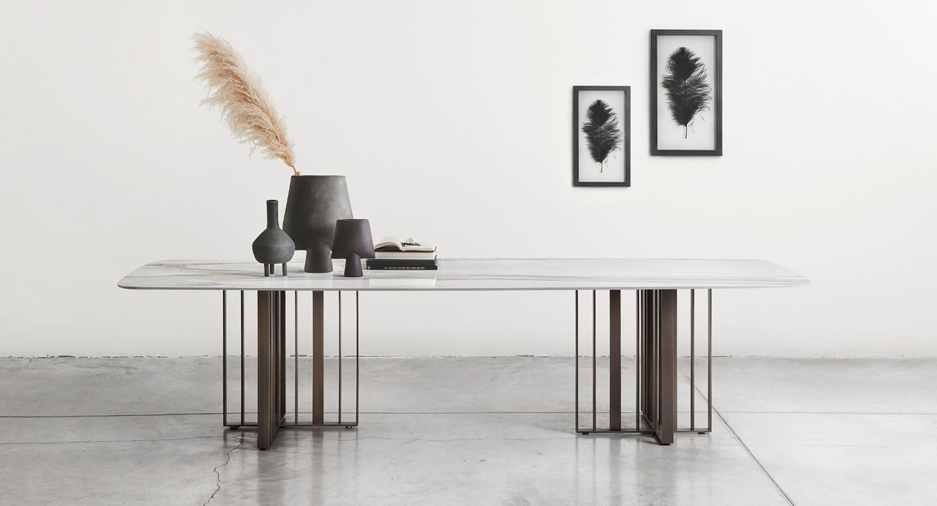 Shade tavolo rettangolare L.350cm