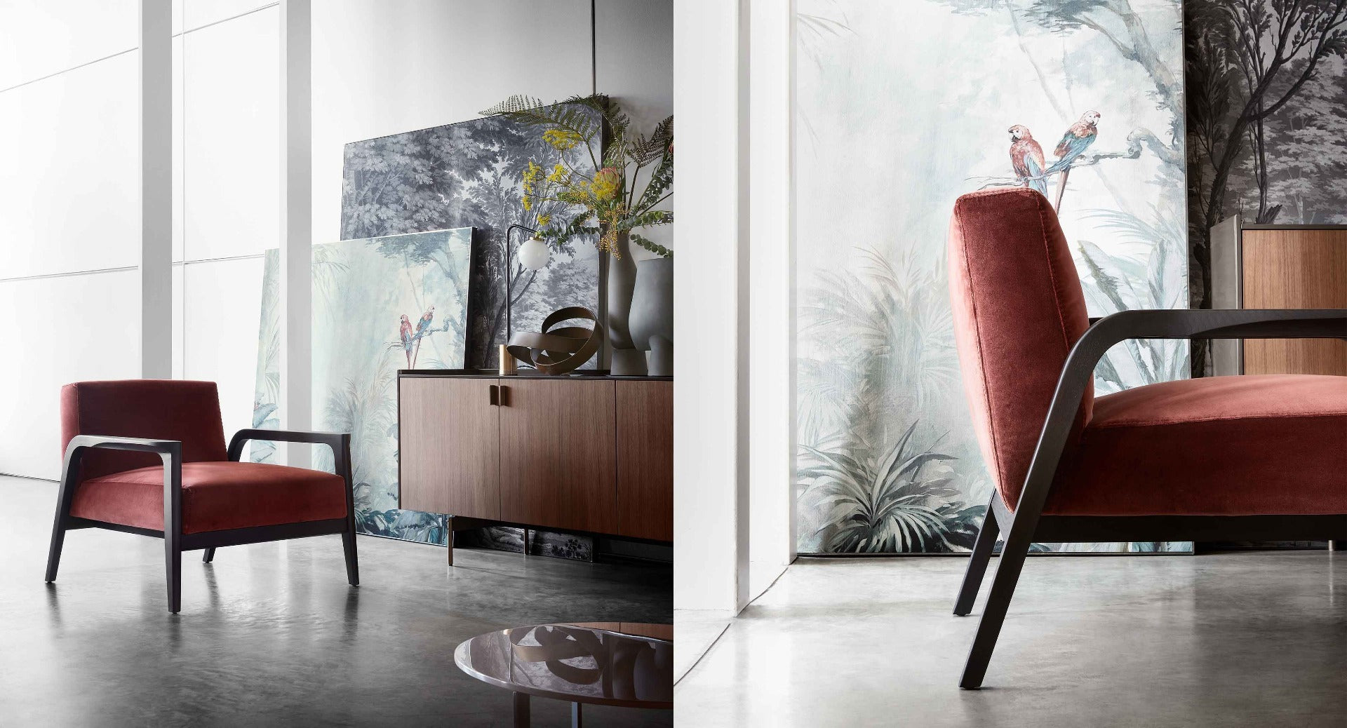 Tarsia poltrona tessuto DA