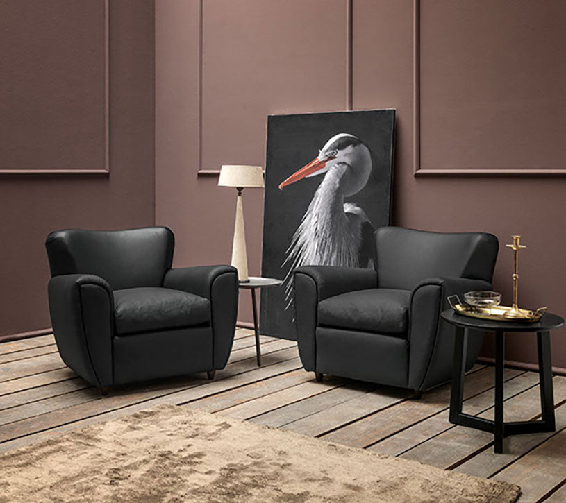 Ester poltroncina pelle aida