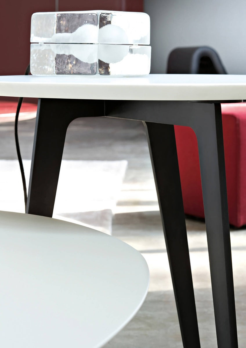 Flowers tavolino laccato opaco H 37/55